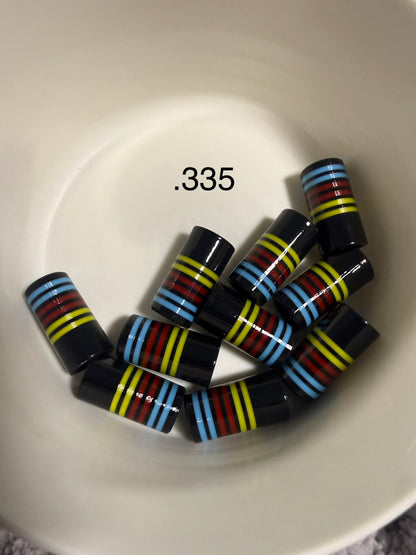 Retro Racer  ferrules 1 inch 3pack .335