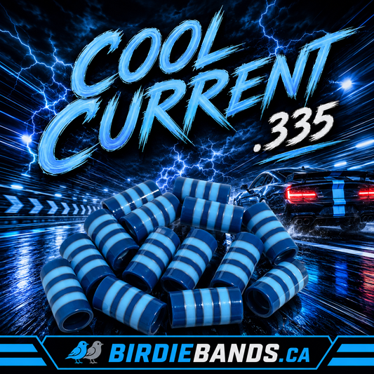 Cool Current   ferrules 1 inch 3pack .335