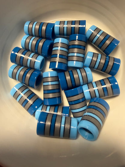 Glacier Fade   .355 ferrules 1  inch 10pack