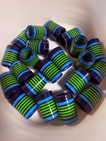 Lime Wire   .355 ferrules 3/4 inch 10pack